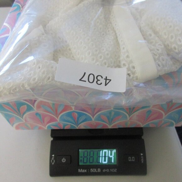 Club Monaco Silk Sheer Blouse Women S White Sleeveless Henley Boho Summer 104 - Picture 12 of 12